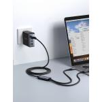 Cablu pentru incarcare si transfer de date Joyroom S-A21, 3x USB-C, 100W, 1.5m, Negru 12 - lerato.ro