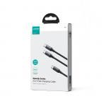Cablu pentru incarcare si transfer de date Joyroom S-A21, 3x USB-C, 100W, 1.5m, Negru 9 - lerato.ro