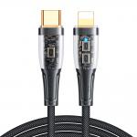 Cablu pentru incarcare si transfer de date Joyroom S-CL020A3, USB-C/Lightning, 20W, 1.2m, Negru 11 - lerato.ro
