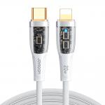 Cablu pentru incarcare si transfer de date Joyroom S-CL020A3, USB-C/Lightning, 20W, 1.2m, Alb 4 - lerato.ro