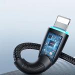 Cablu pentru incarcare si transfer de date Joyroom SA32-CL3, USB-C/Lightning, 30W, 1m, Negru 15 - lerato.ro