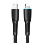 Cablu pentru incarcare si transfer de date Joyroom SA32-CL3, USB-C/Lightning, 30W, 1m, Negru 5 - lerato.ro