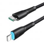 Cablu pentru incarcare si transfer de date Joyroom SA32-CL3, USB-C/Lightning, 30W, 1m, Negru 7 - lerato.ro