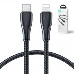 Cablu pentru incarcare si transfer de date Joyroom A11, USB-C/Lightning, 20W, 1.2m, Negru 10 - lerato.ro