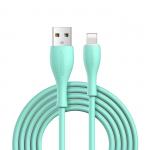 Cablu pentru incarcare si transfer de date Joyroom S-2030M8, USB/Lightning, 3A, 2m, Verde 2 - lerato.ro