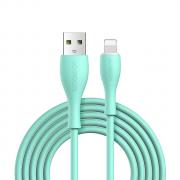 Cablu pentru incarcare si transfer de date Joyroom S-2030M8, USB/Lightning, 3A, 2m, Verde