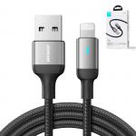 Cablu pentru incarcare si transfer de date Joyroom A10, USB/Lightning, 2.4A, 1.2m, Negru 11 - lerato.ro