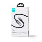 Cablu pentru incarcare si transfer de date Joyroom A10, USB/Lightning, 2.4A, 1.2m, Negru 14 - lerato.ro