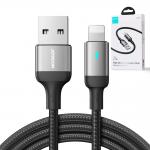 Cablu pentru incarcare si transfer de date Joyroom A10, USB/Lightning, 2.4A, 2m, Negru 9 - lerato.ro