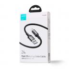 Cablu pentru incarcare si transfer de date Joyroom A10, USB/Lightning, 2.4A, 2m, Negru 8 - lerato.ro