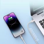 Cablu pentru incarcare si transfer de date Joyroom A10, USB/Lightning, 2.4A, 2m, Alb 15 - lerato.ro