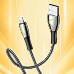 Cablu pentru incarcare si transfer de date Joyroom S-2030K6, USB/Lightning, 2.4A, 2m, Negru 11 - lerato.ro