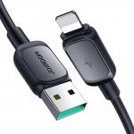 Cablu pentru incarcare si transfer de date Joyroom A14, USB/Lightning, 2.4A, 2m, Negru 2 - lerato.ro