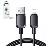 Cablu pentru incarcare si transfer de date Joyroom A14, USB/Lightning, 2.4A, 2m, Negru 10 - lerato.ro