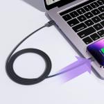 Cablu pentru incarcare si transfer de date Joyroom A14, USB/Lightning, 2.4A, 2m, Negru 7 - lerato.ro