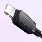Cablu pentru incarcare si transfer de date Joyroom A14, USB/Lightning, 2.4A, 2m, Negru 4 - lerato.ro