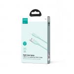 Cablu pentru incarcare si transfer de date Joyroom S-A34, USB/Lightning, 3A, 1m, Verde 10 - lerato.ro