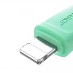 Cablu pentru incarcare si transfer de date Joyroom S-A34, USB/Lightning, 3A, 1m, Verde 6 - lerato.ro