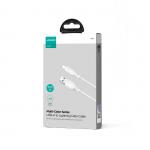 Cablu pentru incarcare si transfer de date Joyroom S-A34, USB/Lightning, 3A, 1m, Alb 4 - lerato.ro