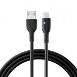Cablu pentru incarcare si transfer de date Joyroom A13, USB/Lightning, 2.4A, 2m, Negru 2 - lerato.ro