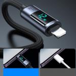 Cablu pentru incarcare si transfer de date Joyroom A16, USB/Lightning, LED, 2.4A, 1.2m, Negru 6 - lerato.ro