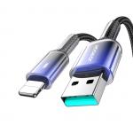 Cablu pentru incarcare si transfer de date Joyroom S-A42, USB/Lightning, 3A, 1.2m, Negru 11 - lerato.ro