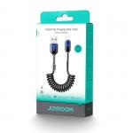 Cablu pentru incarcare si transfer de date Joyroom S-A43, USB/Lightning, 3A, 1.5m, Negru 9 - lerato.ro