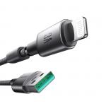 Cablu pentru incarcare si transfer de date Joyroom S-A50, USB/Lightning, 3A, 1.2m, Gri 10 - lerato.ro