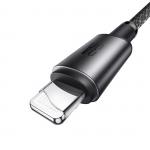 Cablu pentru incarcare si transfer de date Joyroom S-A50, USB/Lightning, 3A, 1.2m, Gri 7 - lerato.ro