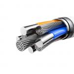 Cablu pentru incarcare si transfer de date Joyroom S-A51, USB/Lightning, 3A, 1.2m, Gri 6 - lerato.ro