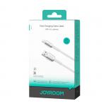 Cablu pentru incarcare si transfer de date Joyroom S-A51, USB/Lightning, 3A, 1.2m, Gri 8 - lerato.ro