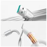 Cablu pentru incarcare si transfer de date Joyroom S-A51, USB/Lightning, 3A, 1.2m, Gri 3 - lerato.ro