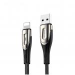 Cablu pentru incarcare si transfer de date Joyroom S-M411, USB/Lightning, 3A, 1.2m, Negru 2 - lerato.ro