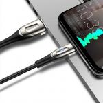 Cablu pentru incarcare si transfer de date Joyroom S-M411, USB/Lightning, 3A, 1.2m, Negru 7 - lerato.ro
