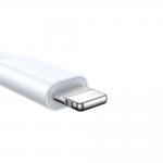 Cablu pentru incarcare si transfer de date Joyroom S-IW007 3 in 1, USB la 2x Lightning, Incarcator wireless 3.5W Apple Watch integrat, 1.2m, Alb 10 - lerato.ro
