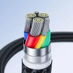 Cablu pentru incarcare si transfer de date Joyroom A11, USB/Lightning, 2.4A, 2m, Negru 12 - lerato.ro