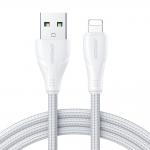 Cablu pentru incarcare si transfer de date Joyroom A11, USB/Lightning, 2.4A, 3m, Alb 2 - lerato.ro