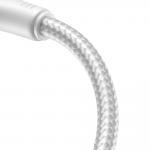 Cablu pentru incarcare si transfer de date Joyroom A11, USB/Lightning, 2.4A, 3m, Alb 6 - lerato.ro