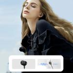 Casti audio cu microfon Joyroom JR-EC06, In-ear, Control pe fir, USB-C, Lungime cablu 1.2m, Gri 5 - lerato.ro