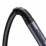 Cablu audio prelungitor Joyroom SY-A09, Jack 3.5 tata la Jack 3.5 mama, 1.2m, Negru 8 - lerato.ro