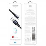 Cablu date USB la Lightning 3A pentru incarcare rapida si transfer date Joyroom S-0230N1, 480 Mbps, 0.2m, Negru 13 - lerato.ro