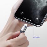 Cablu date USB la Lightning 3A pentru incarcare rapida si transfer date Joyroom S-0230N1, 480 Mbps, 0.2m, Negru 3 - lerato.ro