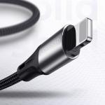 Cablu date USB la Lightning 3A pentru incarcare rapida si transfer date Joyroom S-1030N1, 480 Mbps, 1m, Negru 6 - lerato.ro