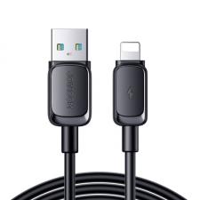 Cabluri de date si incarcare, Cablu pentru incarcare si transfer de date Joyroom S-AL012A14, USB/Lightning, 2.4A, 1.2m, Negru, lerato.ro