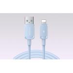 Cablu pentru incarcare si transfer de date Joyroom S-AL012A14, USB/Lightning, 2.4A, 1.2m, Albastru 3 - lerato.ro