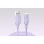 Cablu pentru incarcare si transfer de date Joyroom S-AL012A14, USB/Lightning, 2.4A, 1.2m, Mov 4 - lerato.ro