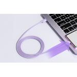 Cablu pentru incarcare si transfer de date Joyroom S-AL012A14, USB/Lightning, 2.4A, 1.2m, Mov 3 - lerato.ro