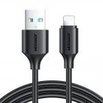 Cablu pentru incarcare si transfer de date Joyroom S-UL012A9, USB/Lightning, 2.4A, 1m, Negru 2 - lerato.ro