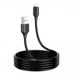 Cablu pentru incarcare si transfer de date Joyroom S-UL012A9, USB/Lightning, 2.4A, 1m, Negru