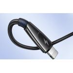 Cablu pentru incarcare si transfer de date Joyroom SA31-AL3, USB/Lightning, 3A, 1.2m, Negru 3 - lerato.ro